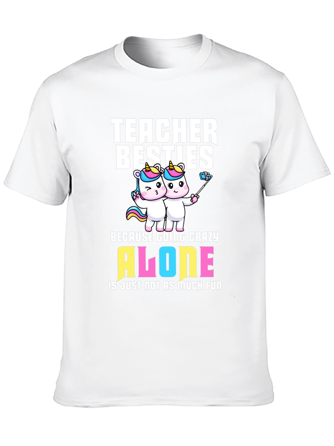 Teacher Besties Unicorn T-Shirt