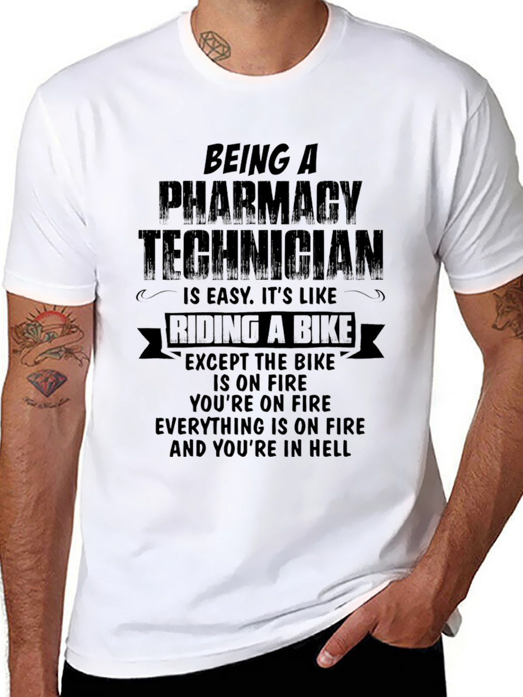 Pharmacy Technician T-Shirt - Funny Job Gift