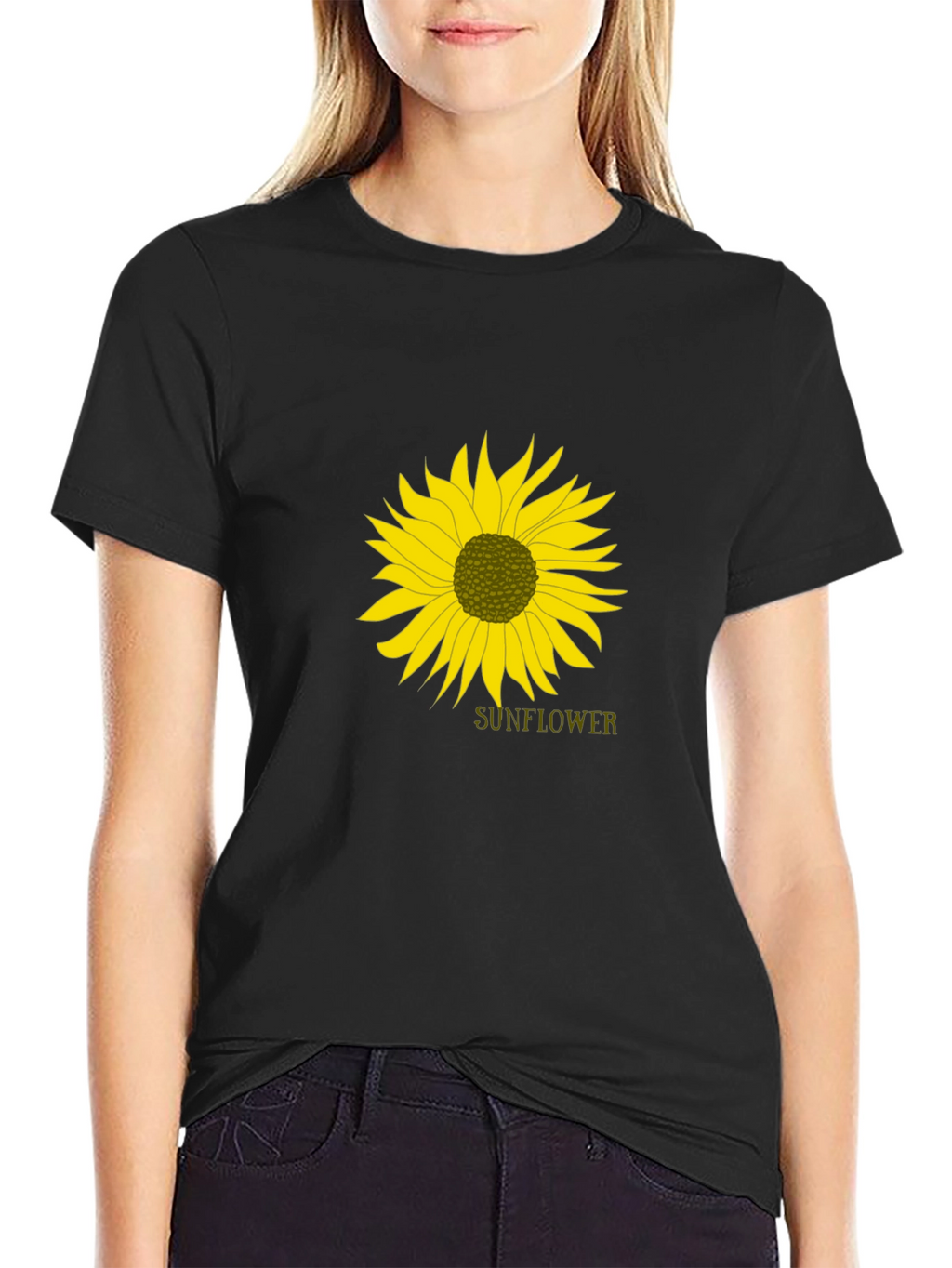 Sunflower Graphic Print Tee