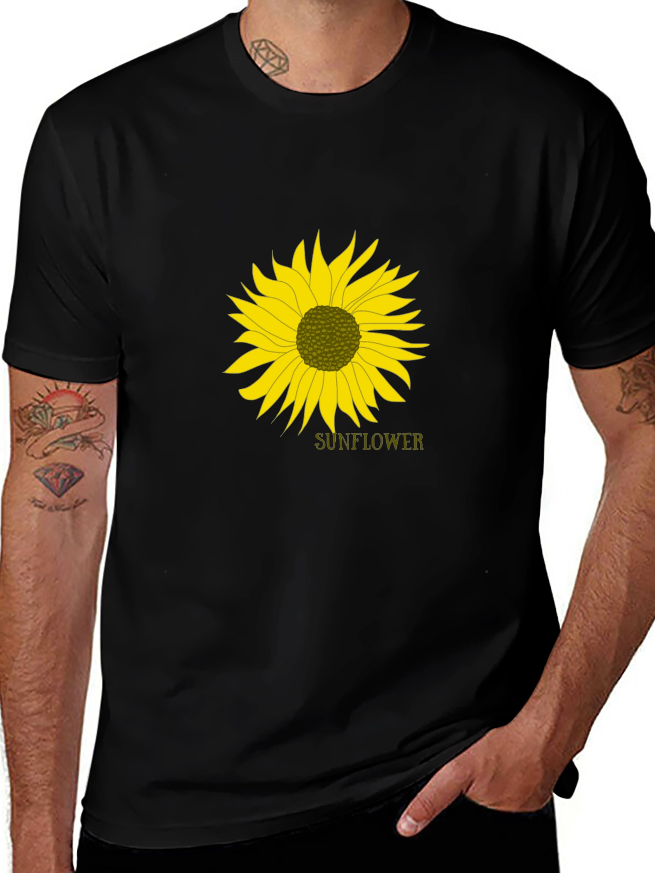 Sunflower Graphic Print Tee