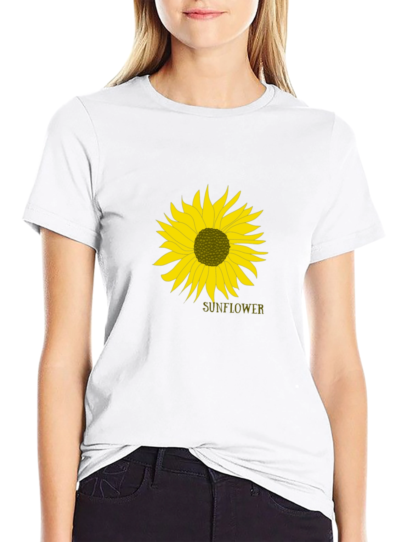 Sunflower Graphic Print Tee