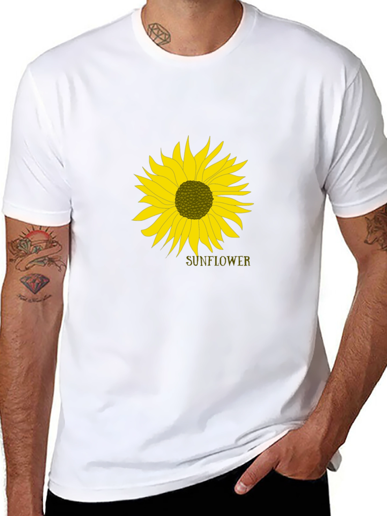 Sunflower Graphic Print Tee
