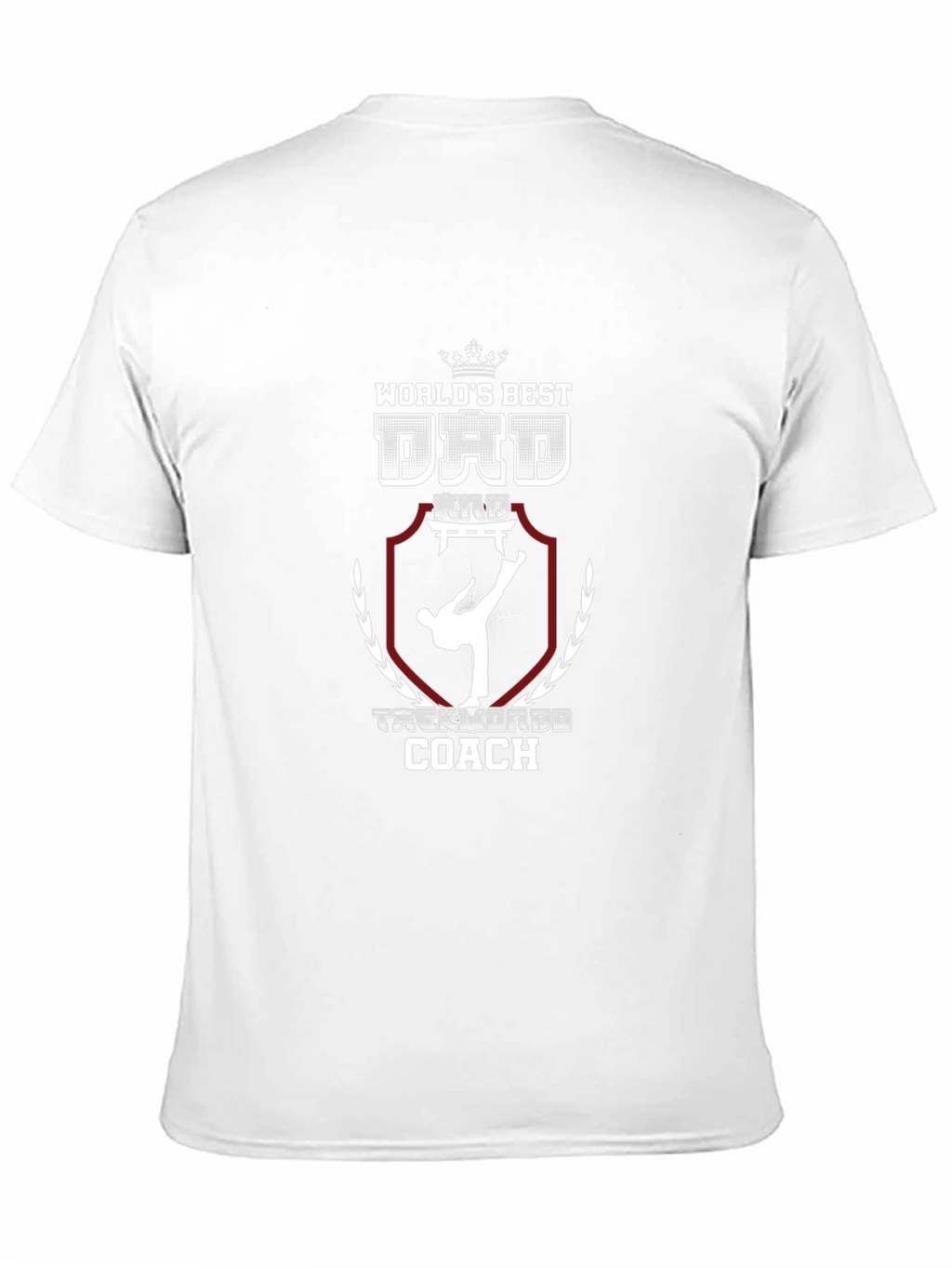Worlds Best Dad Taekwondo Coach T-Shirt