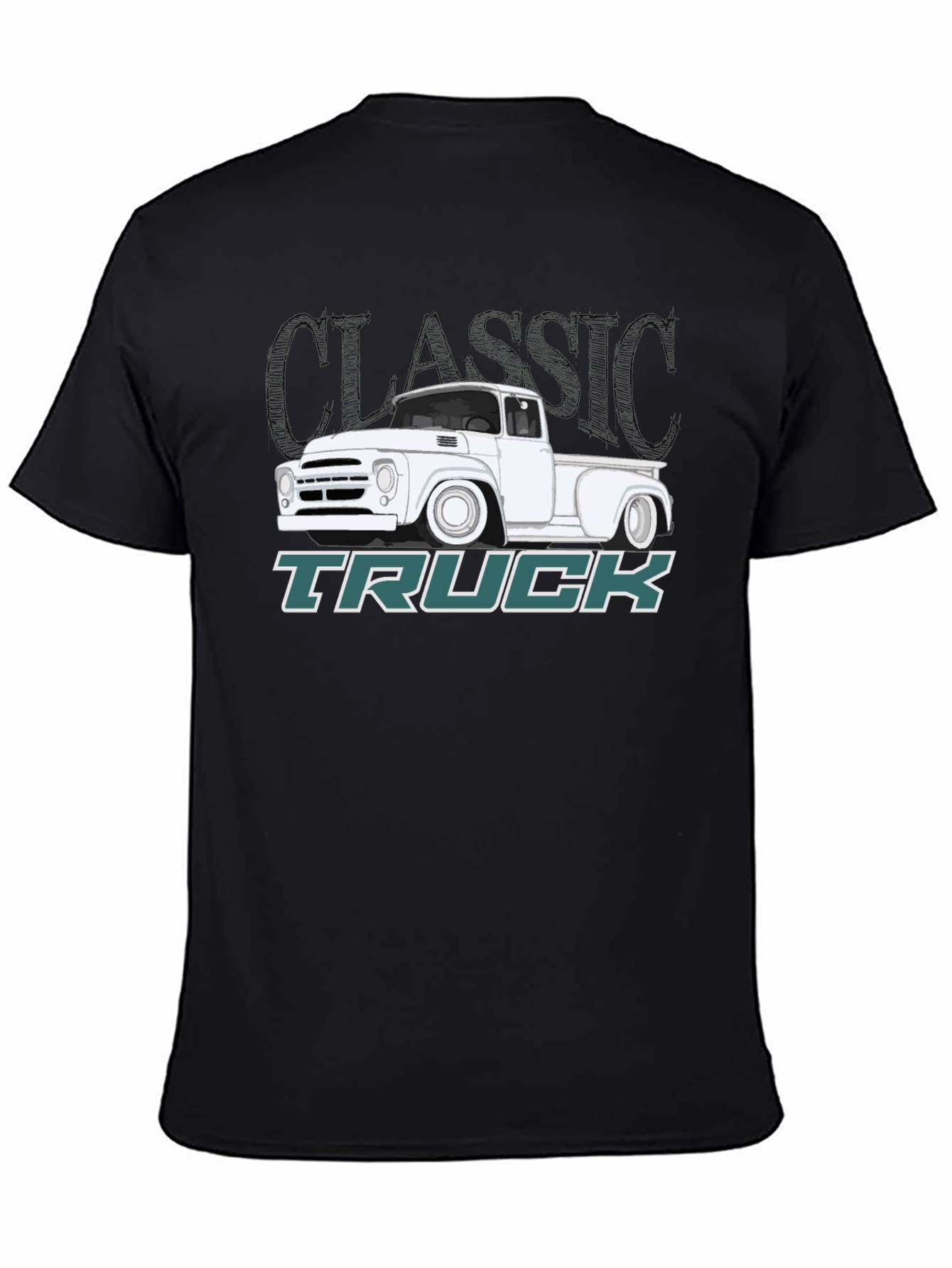 Vintage Truck Graphic Tee - Classic Car T-Shirt