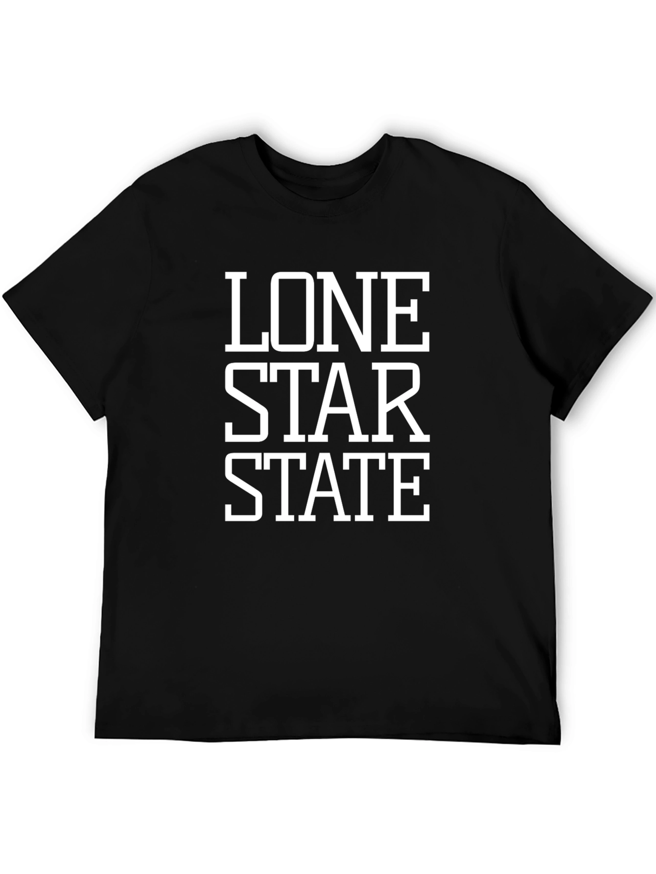Lone Star State Black T-Shirt