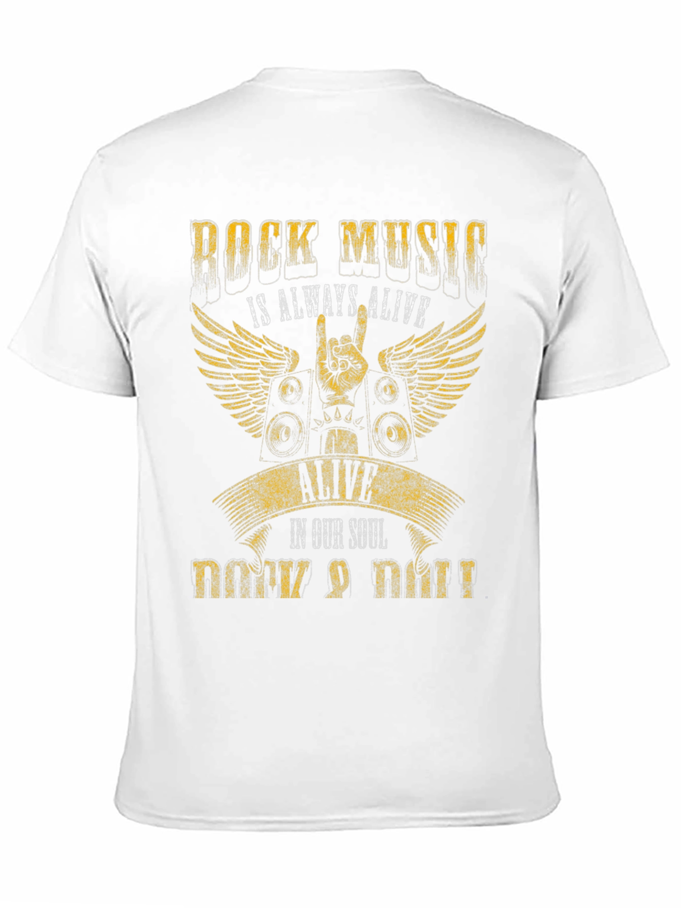 Rock Music T-Shirt - Always Alive in Our Soul