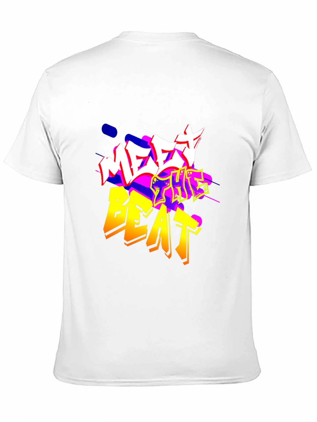 Meet The Beat Black Graphic Tee