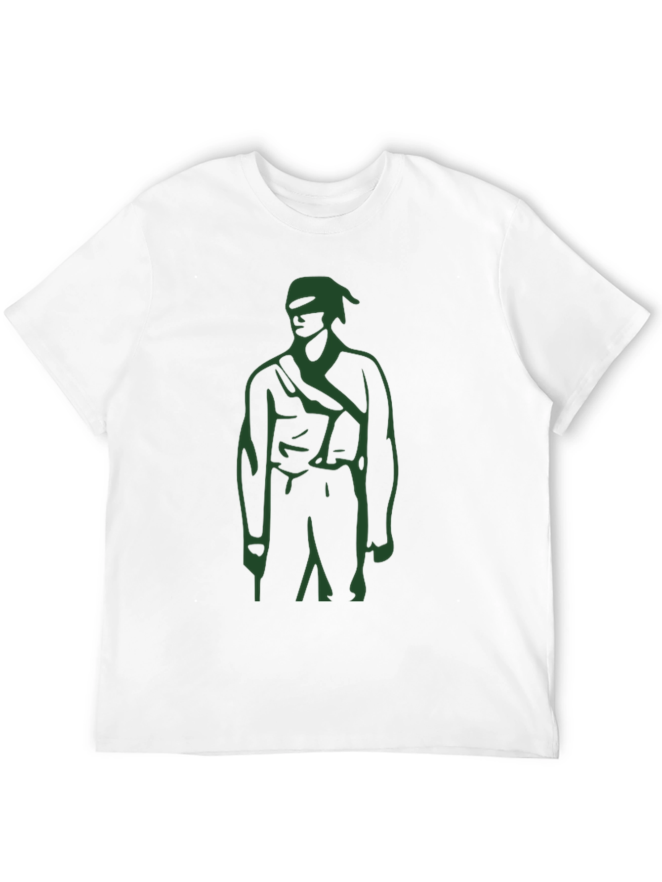 Graphic Tee: Retro Soldier Design
