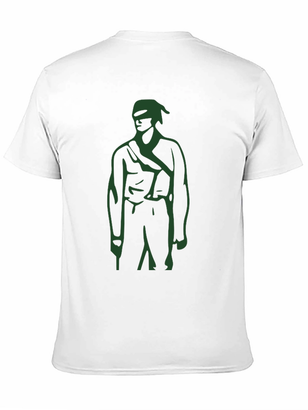 Graphic Tee: Retro Soldier Design
