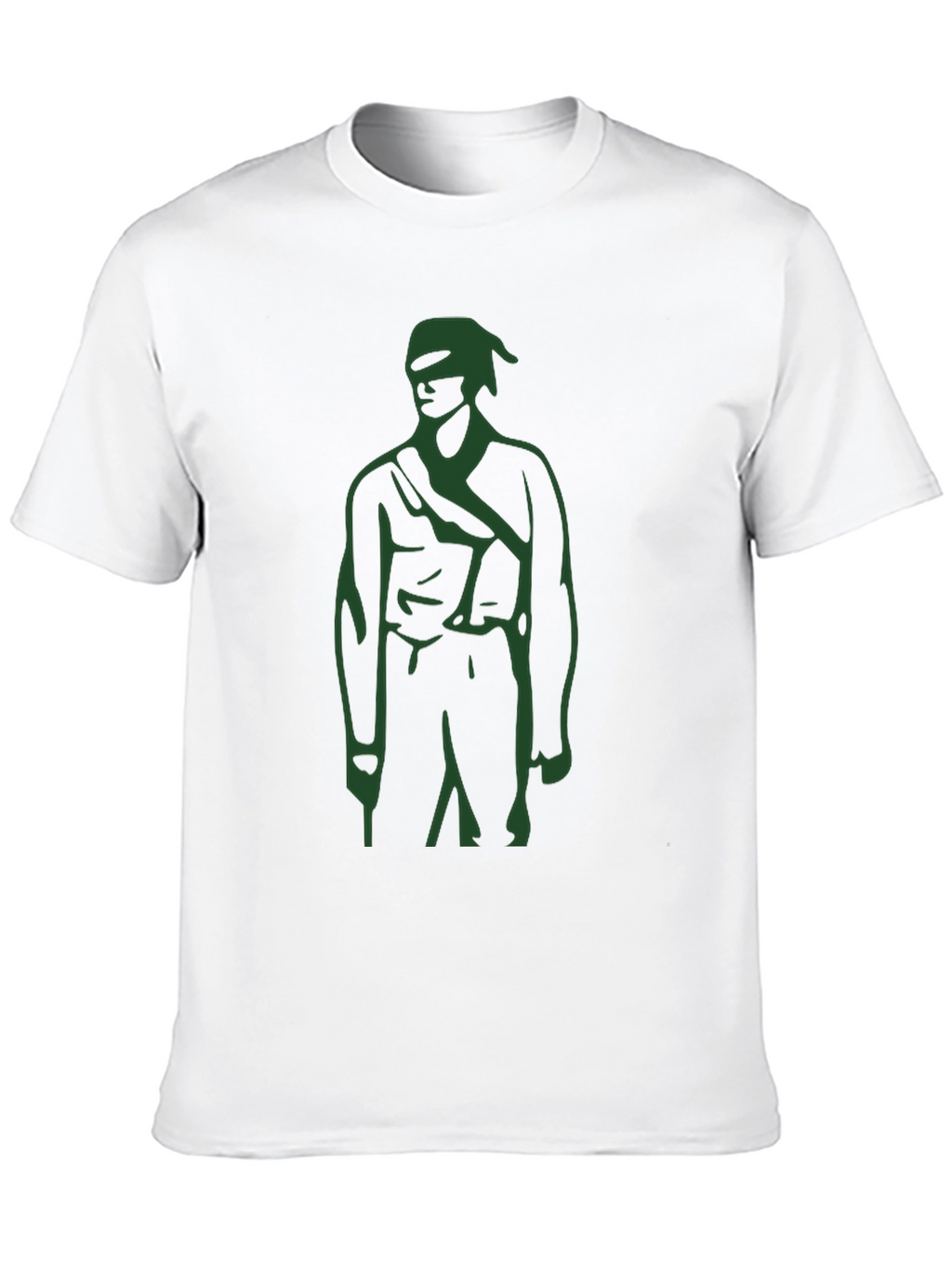 Graphic Tee: Retro Soldier Design