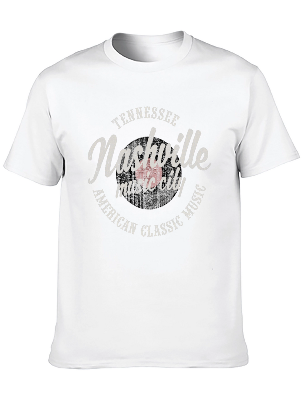 Nashville Music City T-Shirt - American Classic Tee