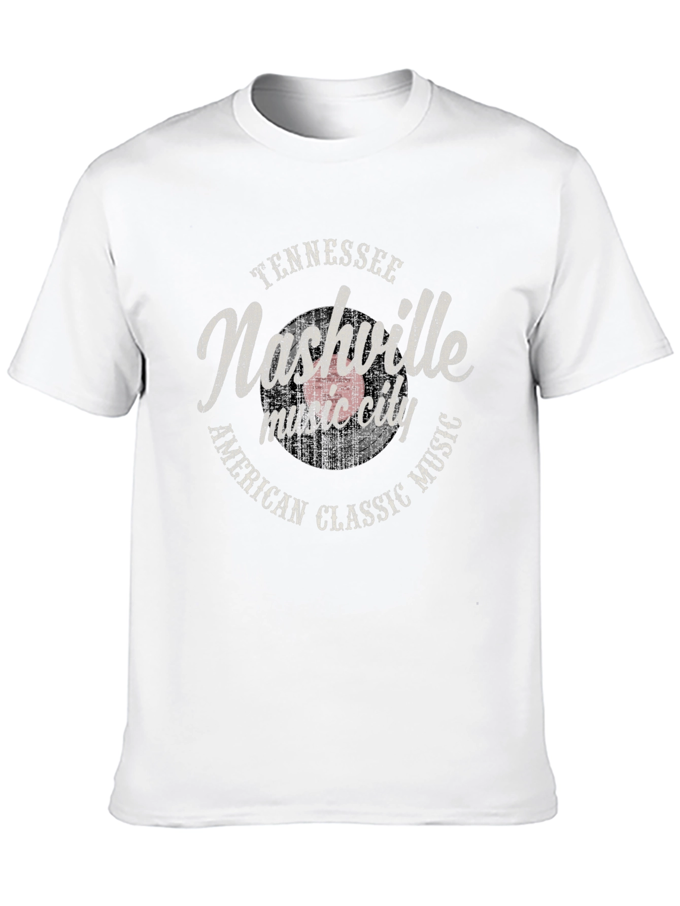 Nashville Music City T-Shirt - American Classic Tee