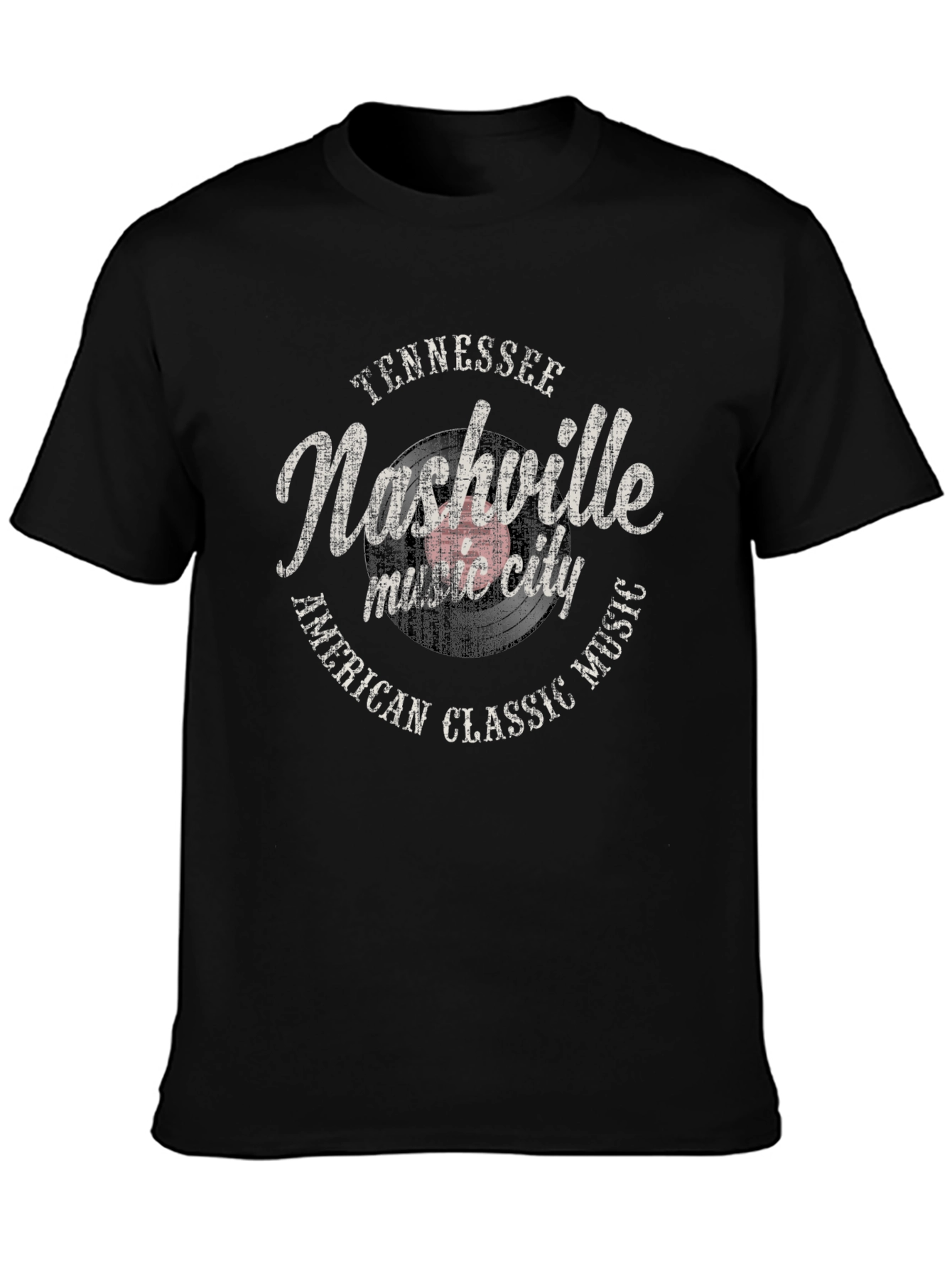 Nashville Music City T-Shirt - American Classic Tee