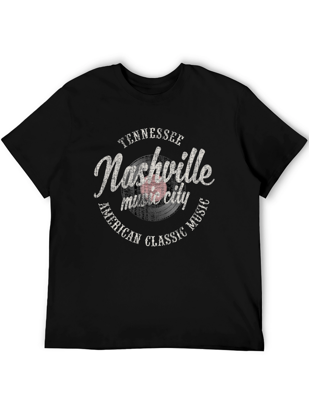 Nashville Music City T-Shirt - American Classic Tee