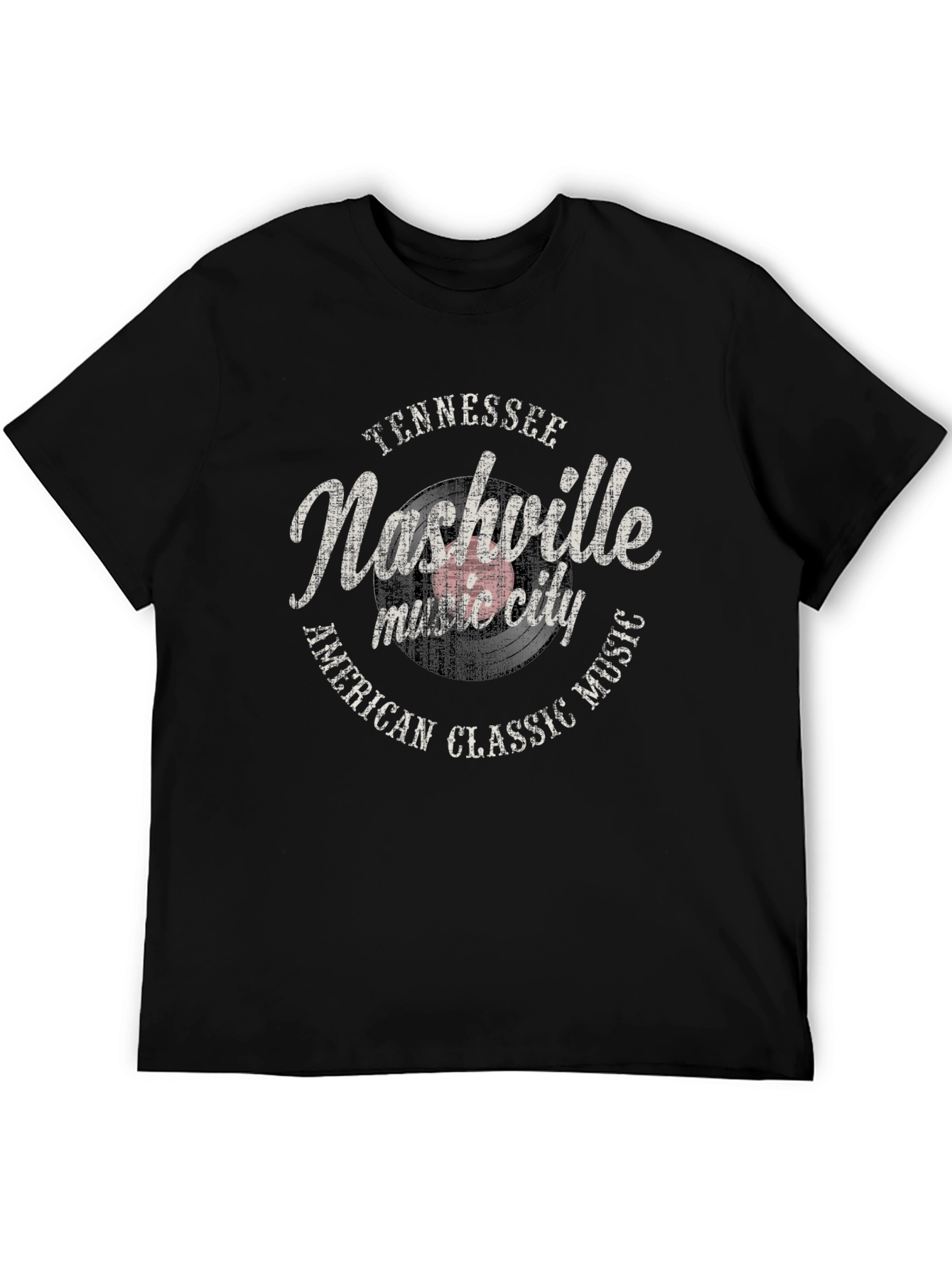 Nashville Music City T-Shirt - American Classic Tee