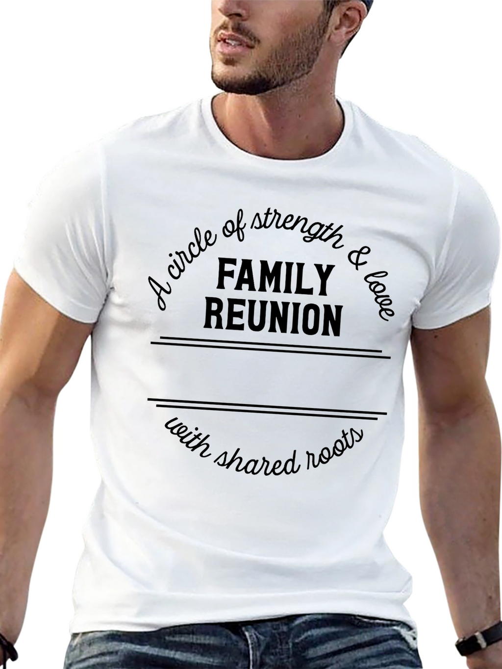 Family Reunion Strength & Love Graphic T-Shirt
