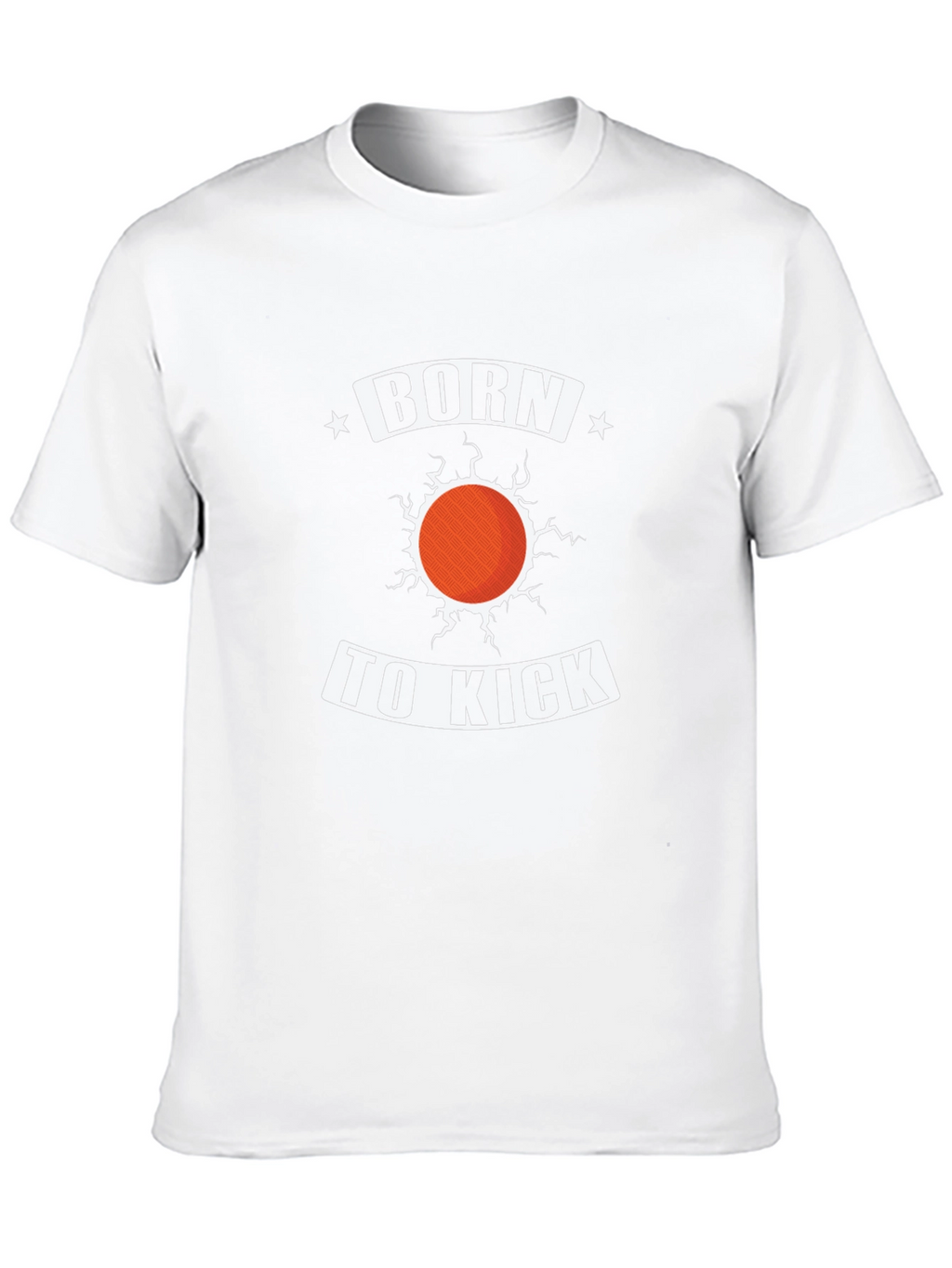 Born to Kick Black Graphic Tee
