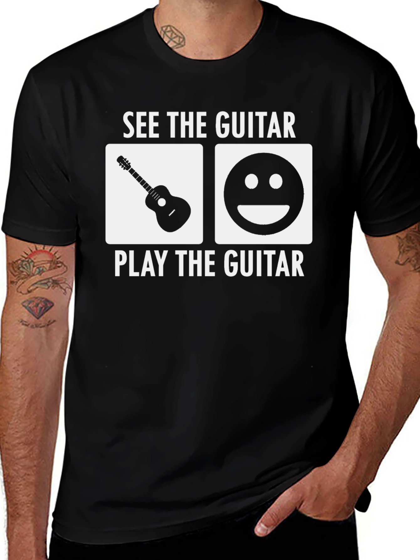 See The Guitar Play The Guitar T-Shirt