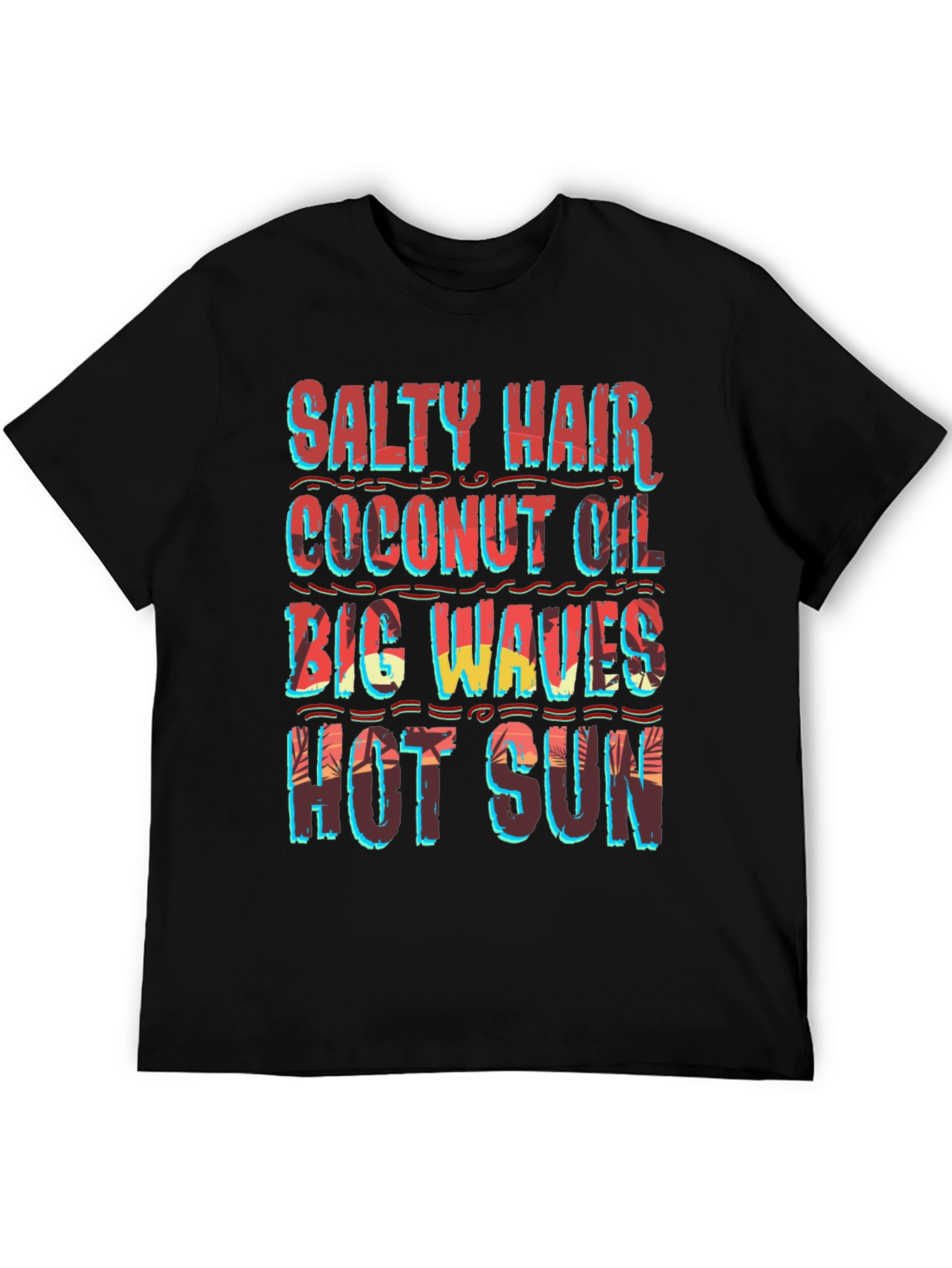 Salty Hair Coconut Oil Graphic Tee