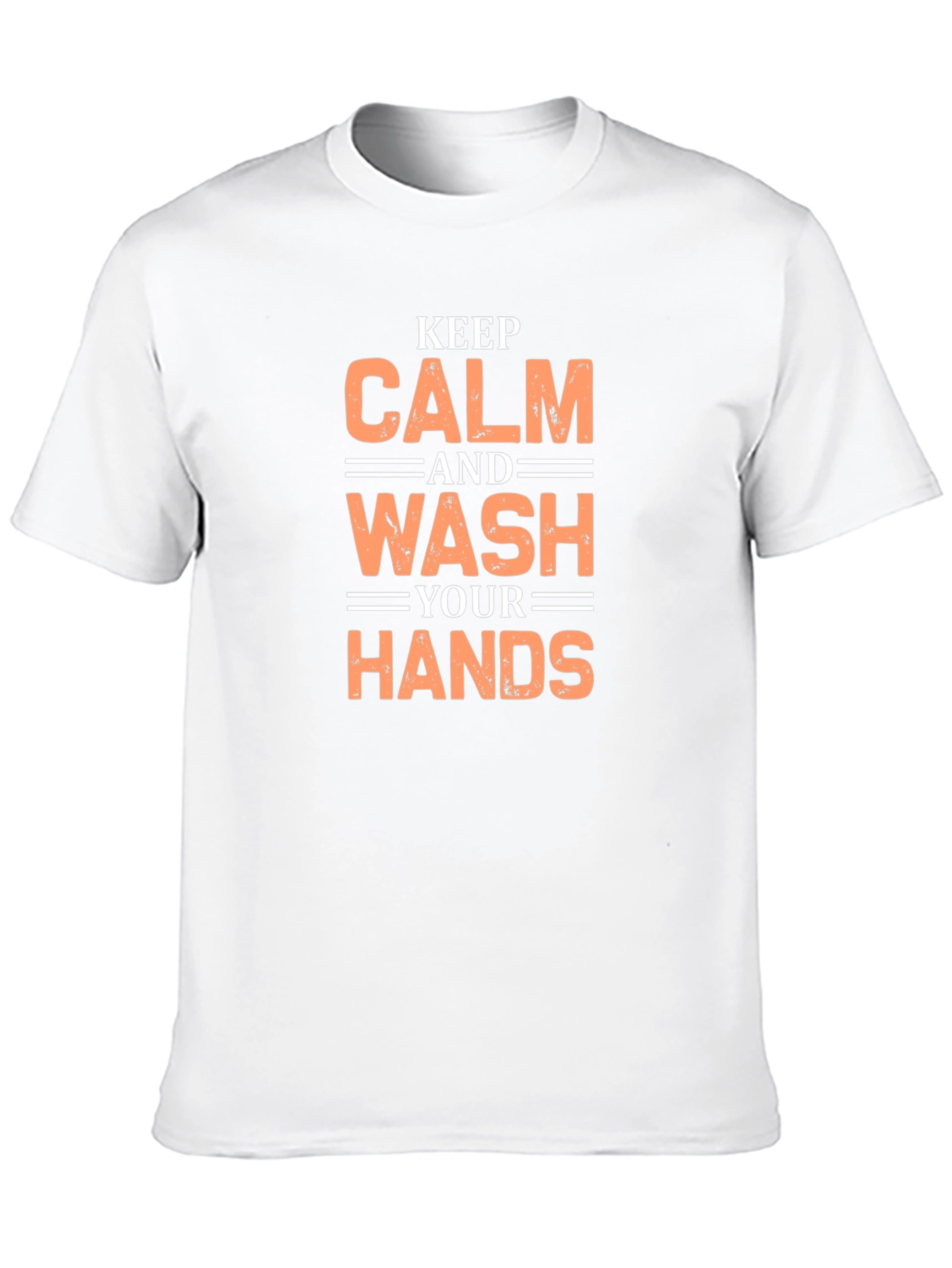 Keep Calm and Wash Your Hands Graphic Tee