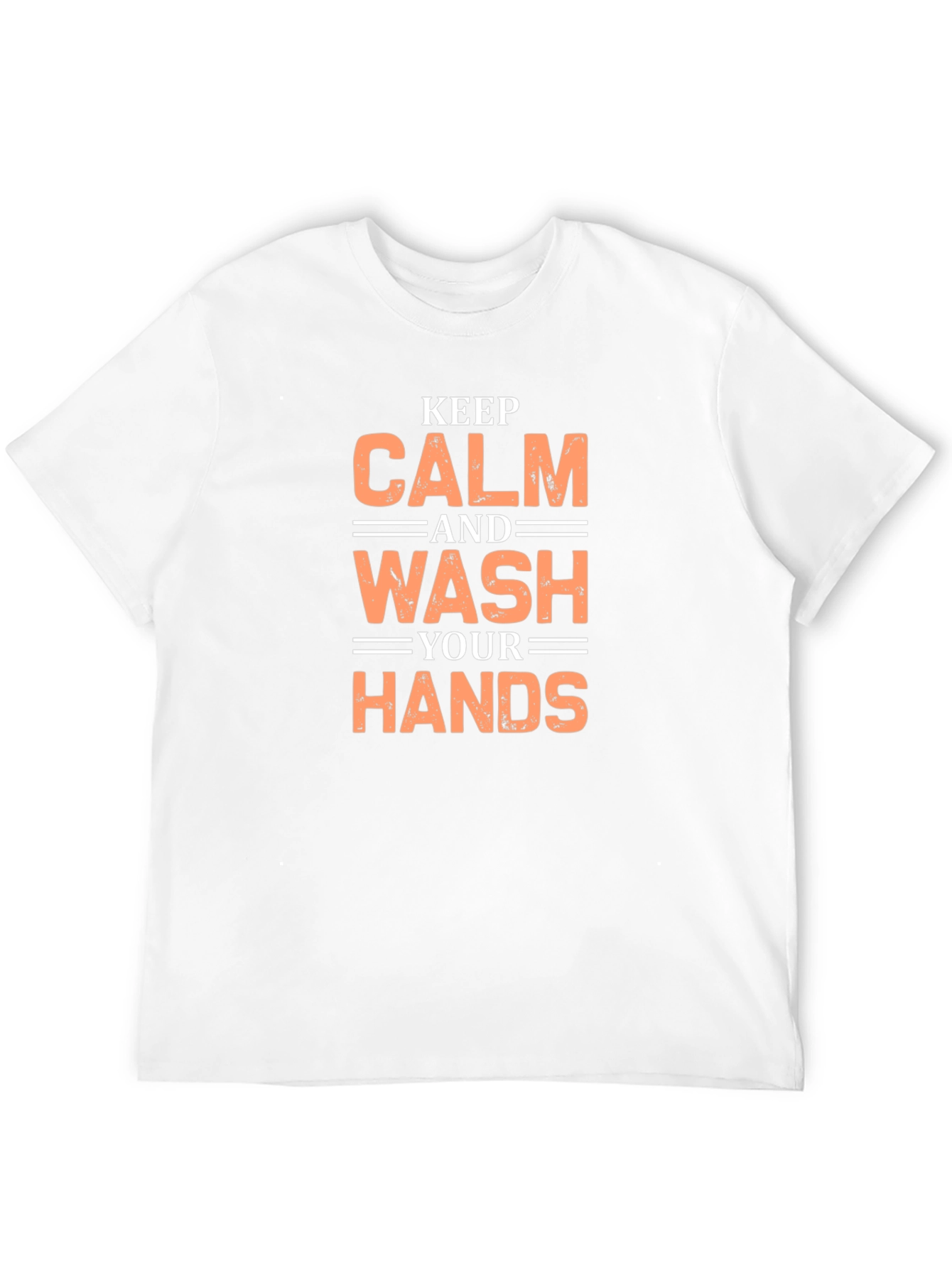 Keep Calm and Wash Your Hands Graphic Tee