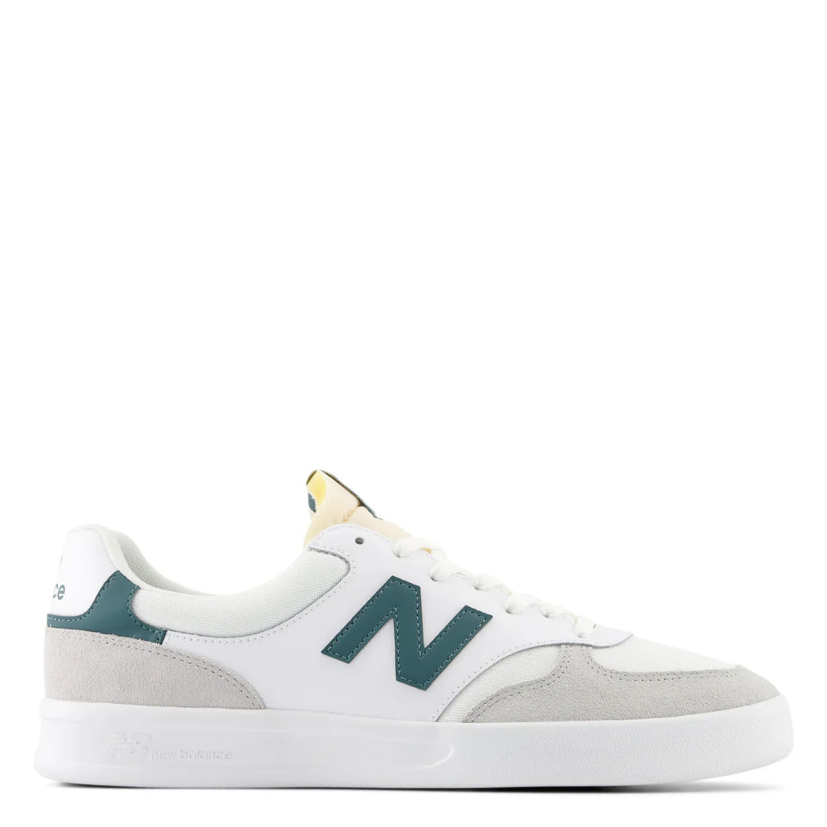 New Balance 300 Court in White with Brighton Grey and New Spruce