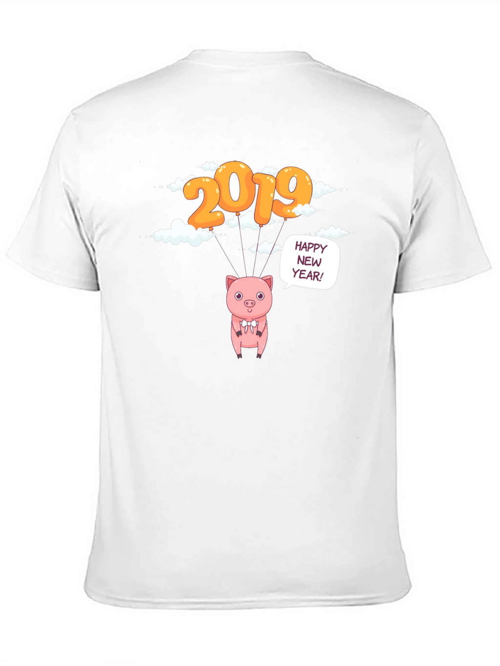 2019 Pig Happy New Year T-Shirt