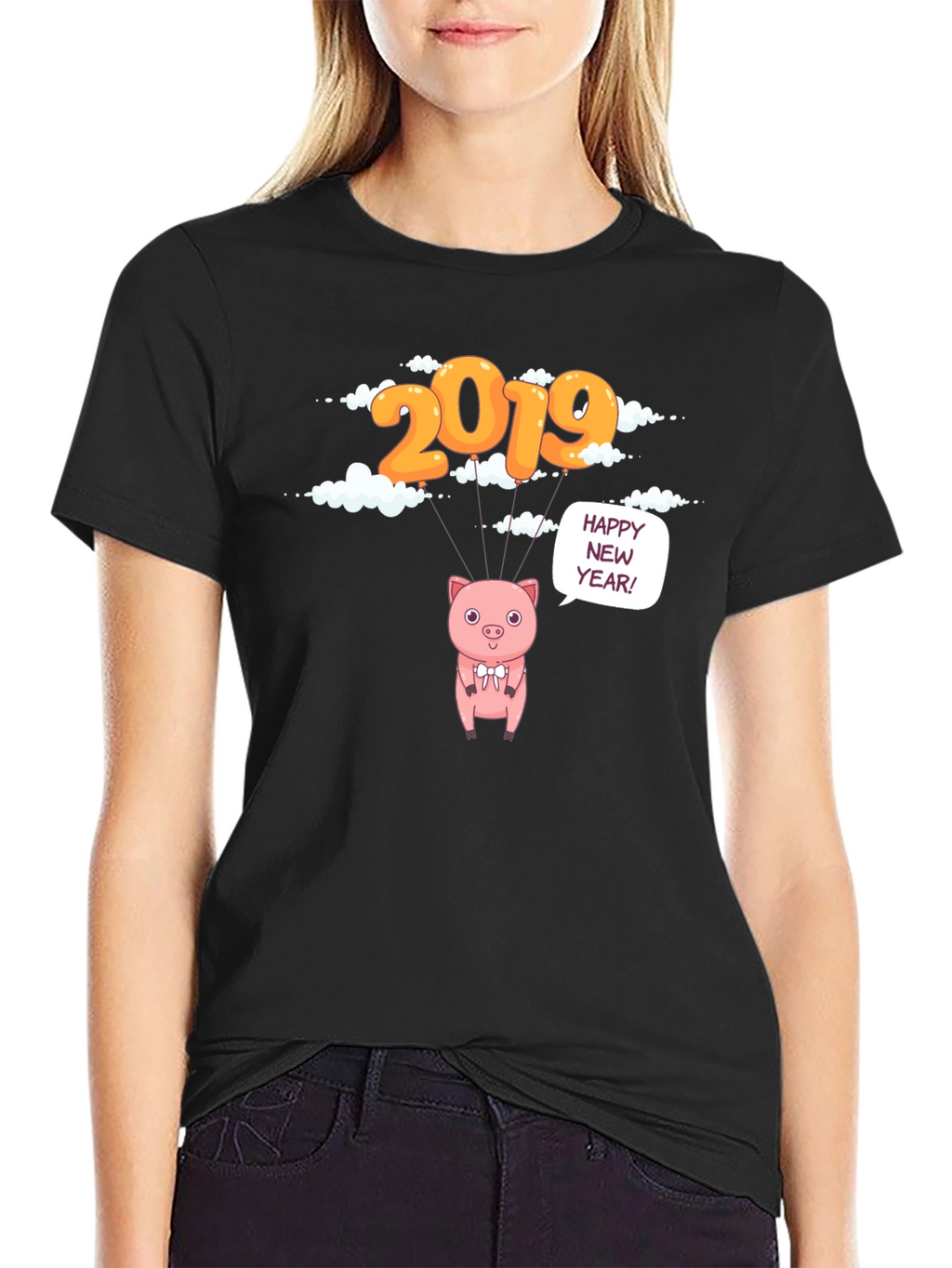 2019 Pig Happy New Year T-Shirt