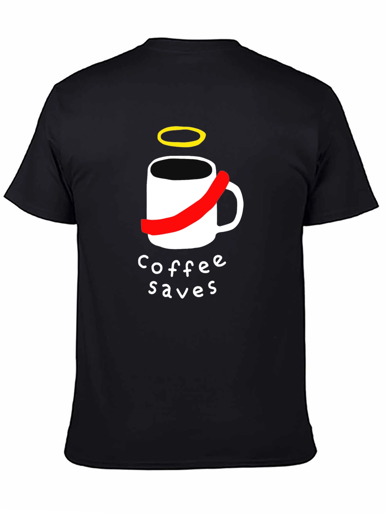 Coffee Saves T-Shirt - Funny Graphic Tee