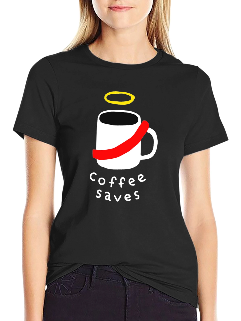 Coffee Saves T-Shirt - Funny Graphic Tee