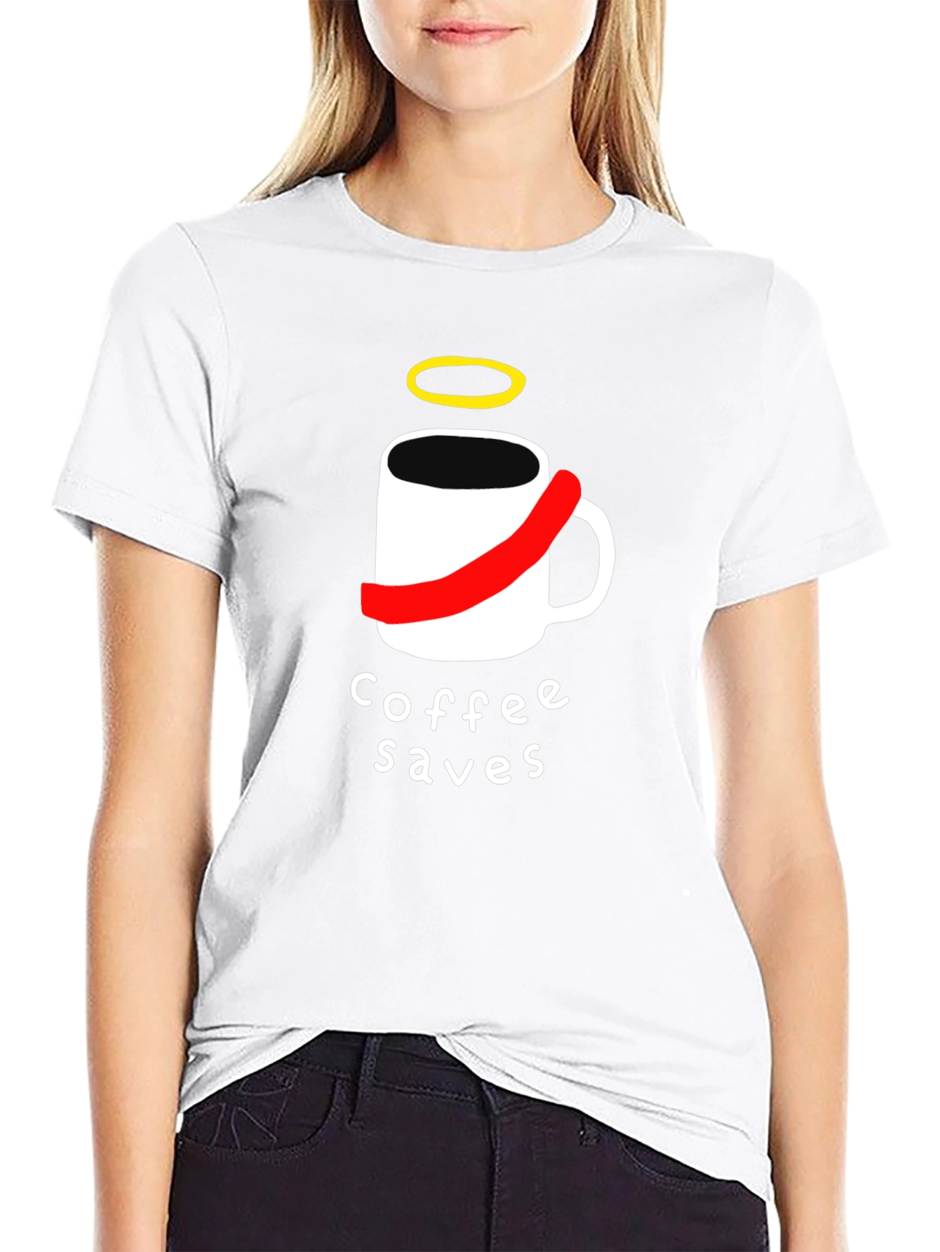 Coffee Saves T-Shirt - Funny Graphic Tee