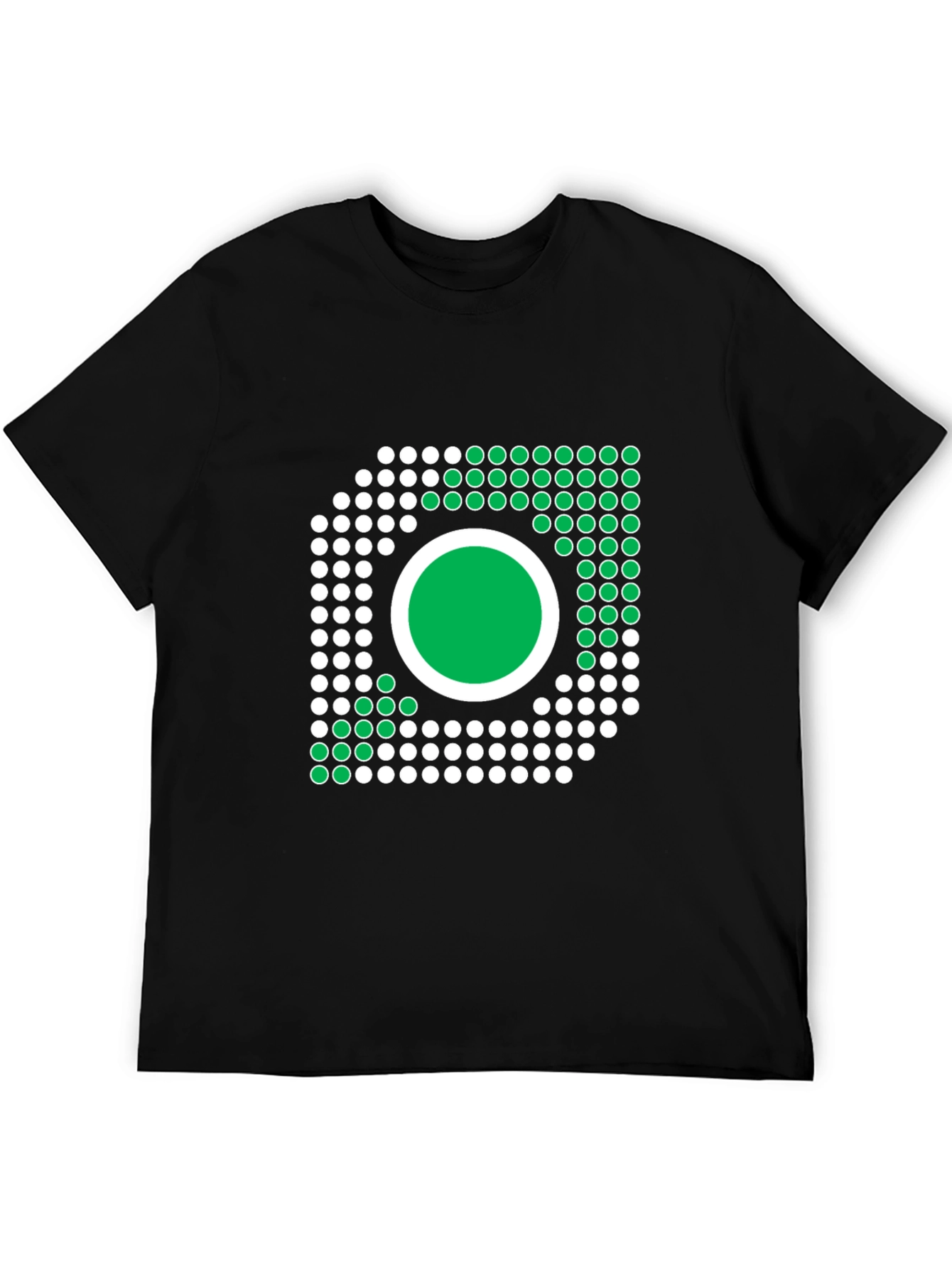 Geometric Dot Design T-Shirt