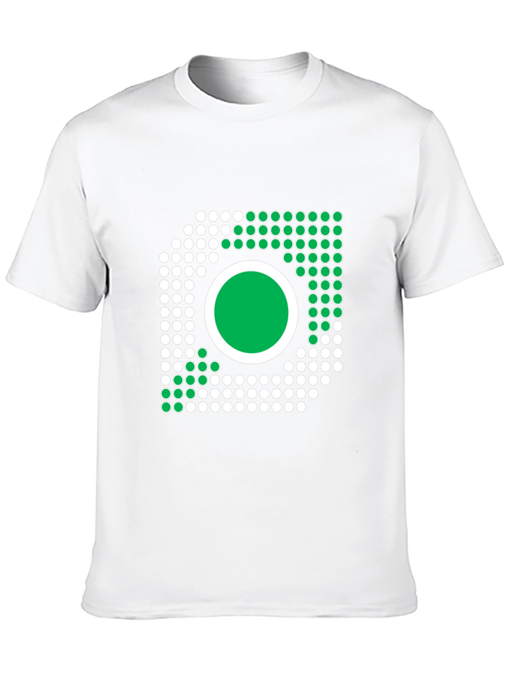 Geometric Dot Design T-Shirt