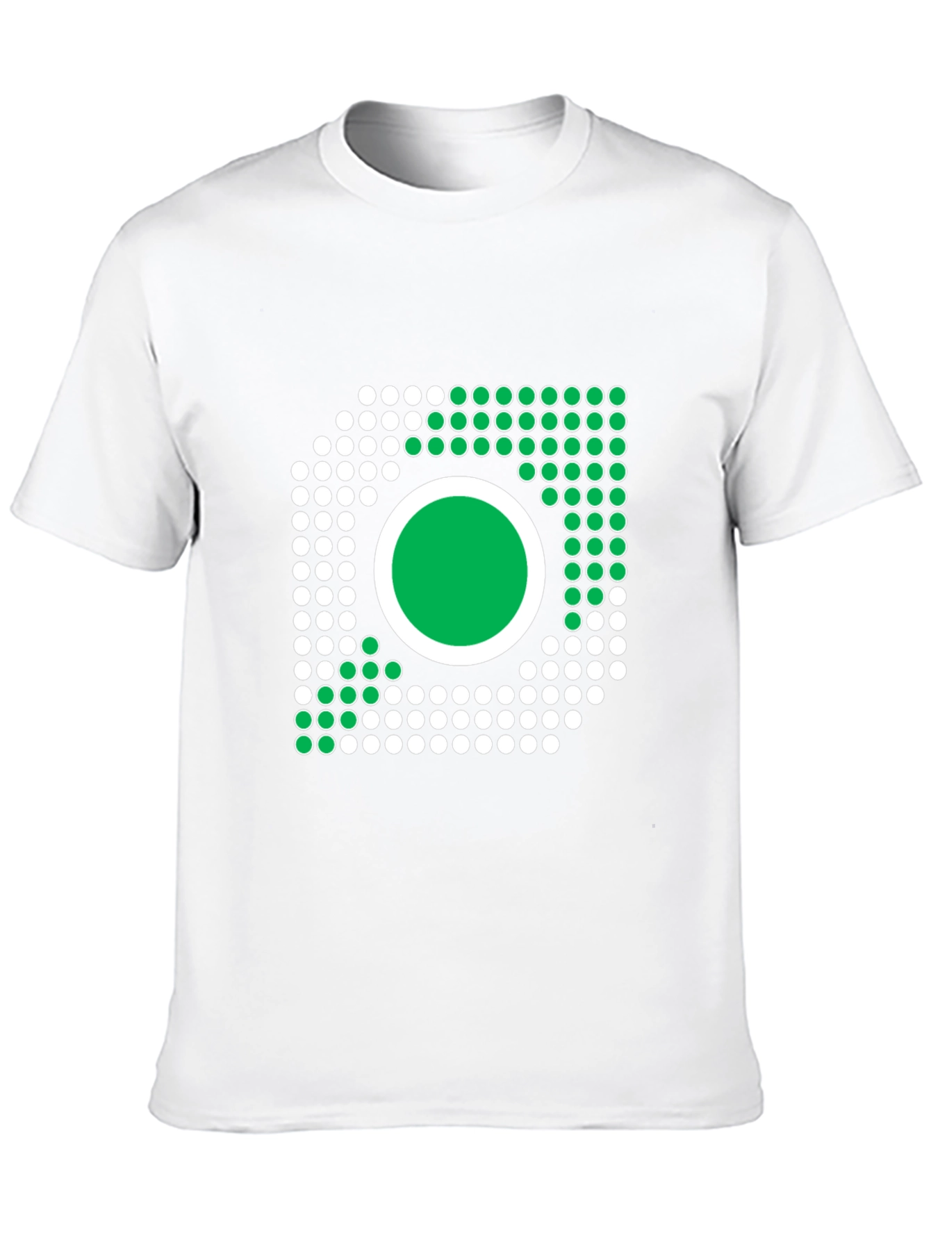 Geometric Dot Design T-Shirt