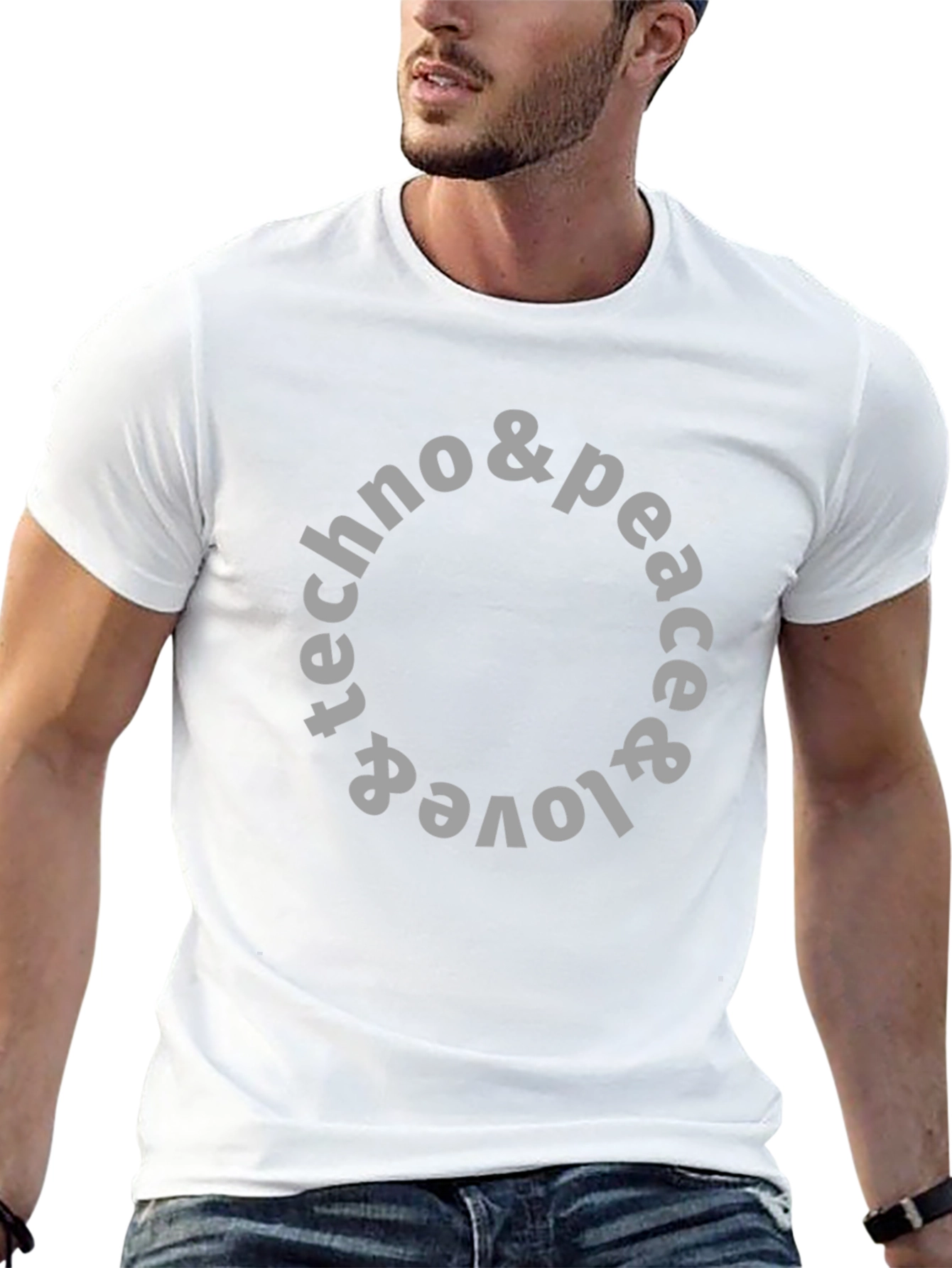 Techno Peace & Love T-Shirt