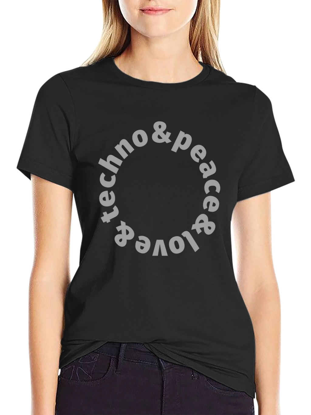 Techno Peace & Love T-Shirt
