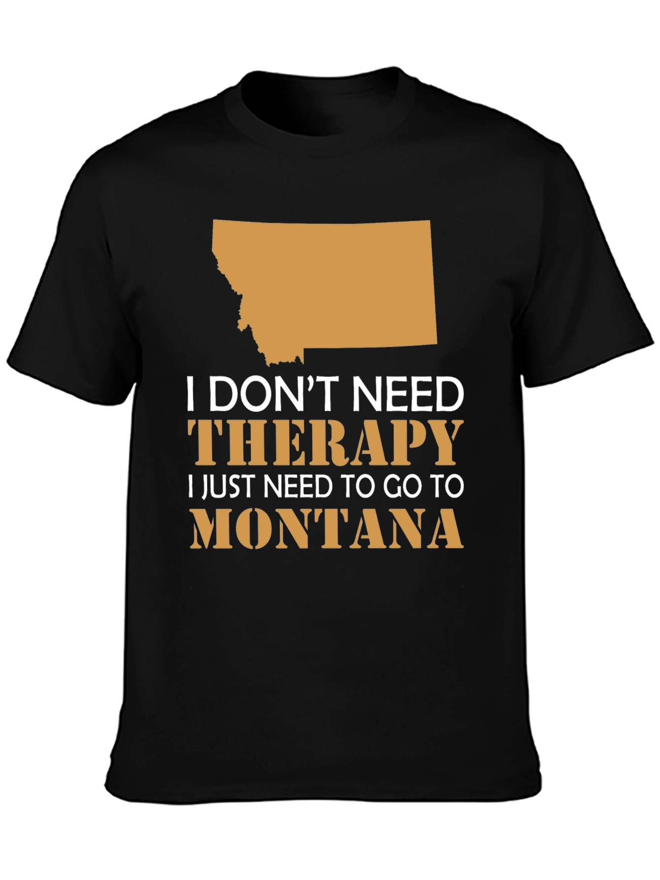 Montana Therapy T-Shirt: State Pride Tee