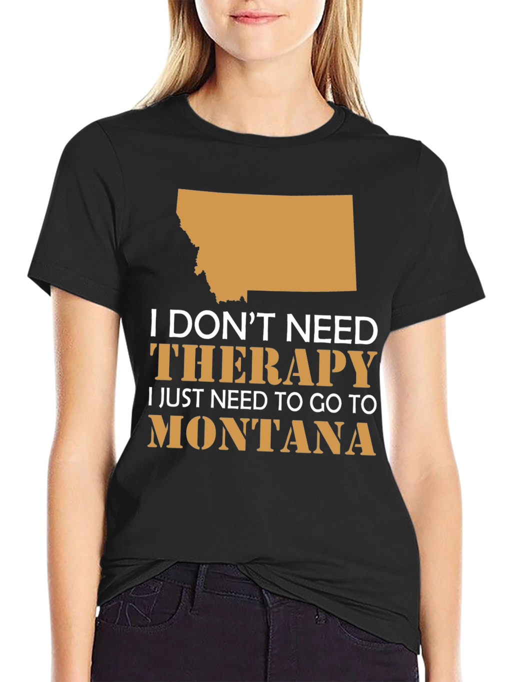 Montana Therapy T-Shirt: State Pride Tee