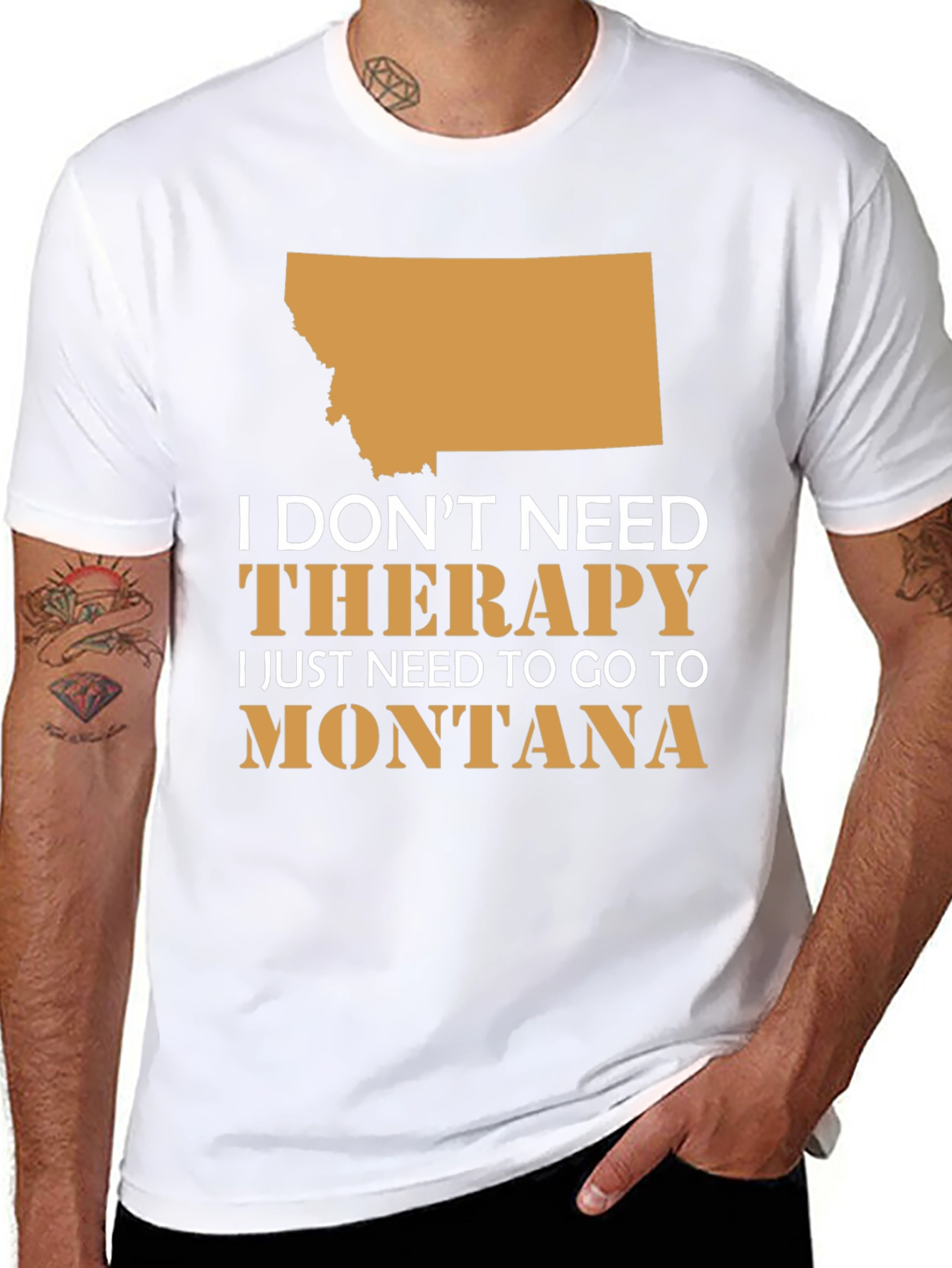 Montana Therapy T-Shirt: State Pride Tee