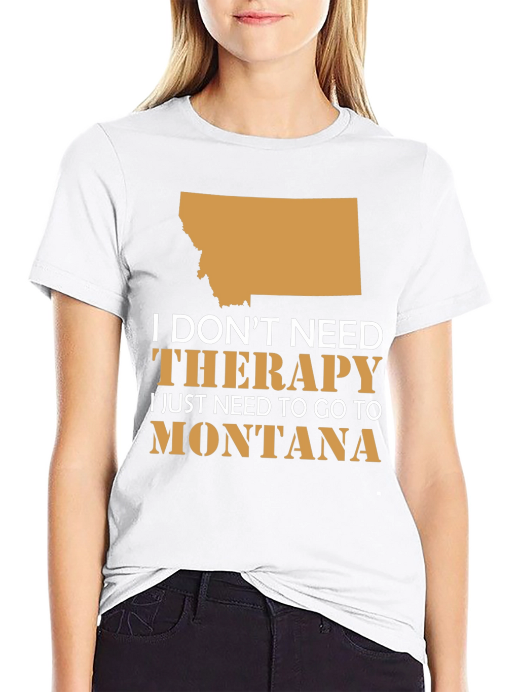 Montana Therapy T-Shirt: State Pride Tee
