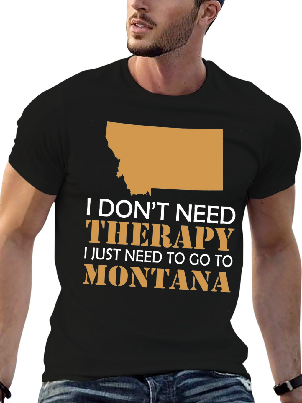Montana Therapy T-Shirt: State Pride Tee
