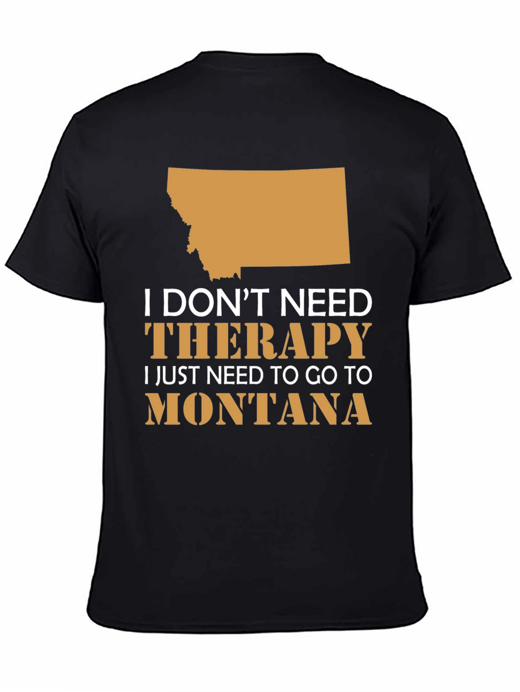 Montana Therapy T-Shirt: State Pride Tee