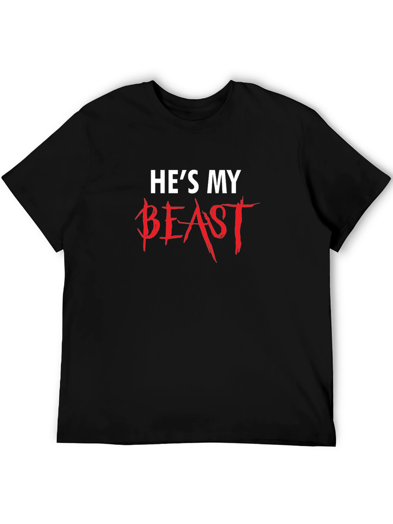 Hes My Beast Graphic Tee - Couples Matching Shirt