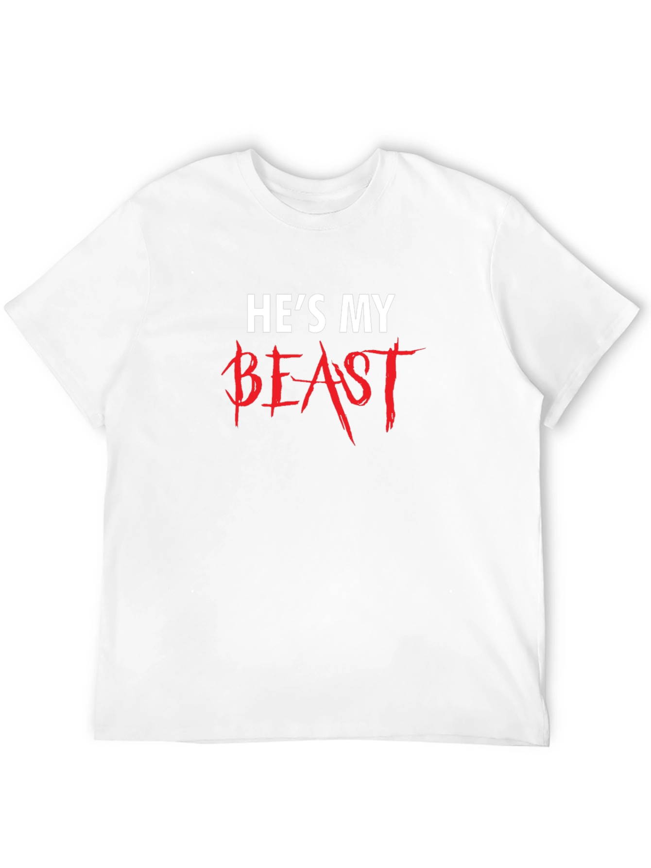 Hes My Beast Graphic Tee - Couples Matching Shirt