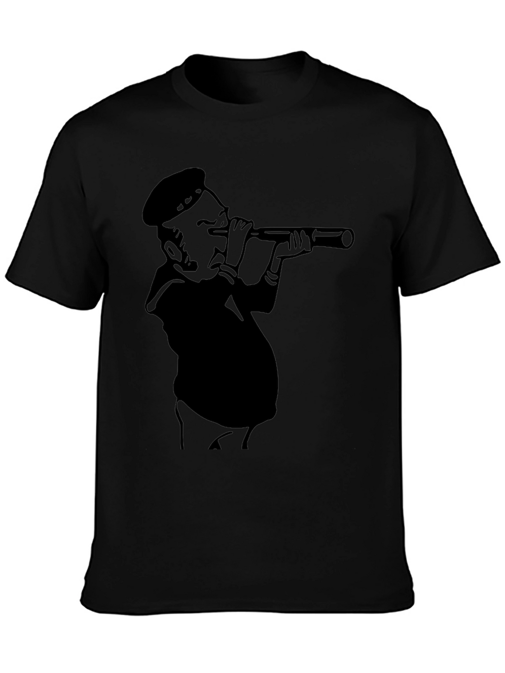 Nautical Lookout T-Shirt - Black Graphic Tee