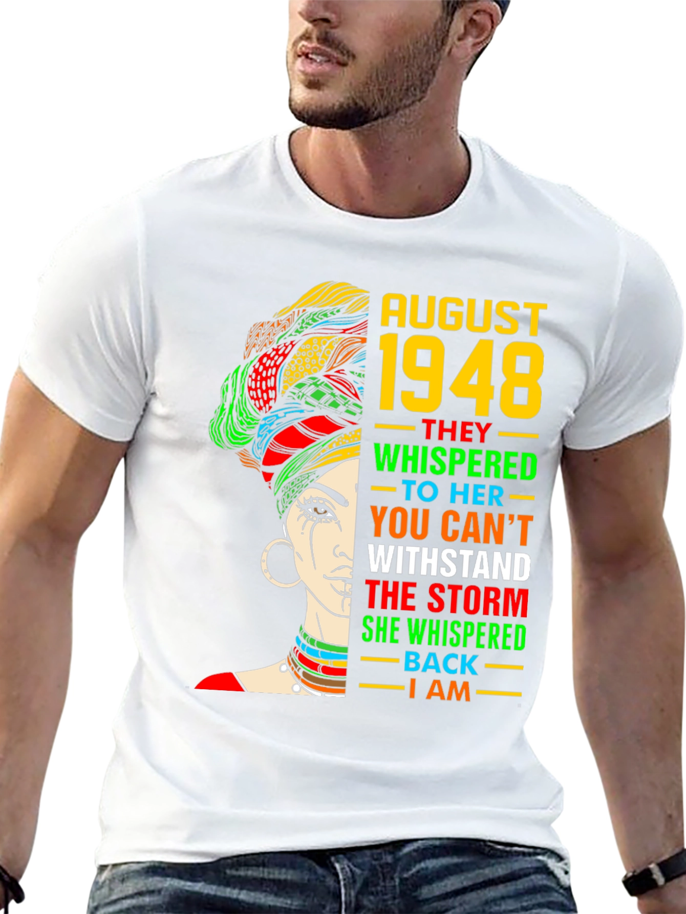 August 1948 Black Woman T-Shirt