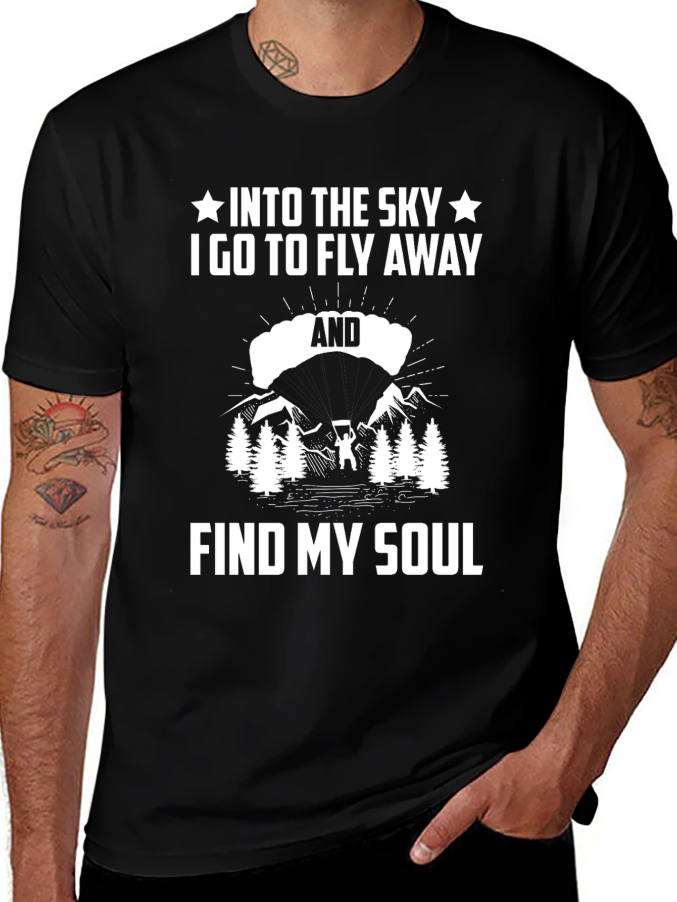 Into the Sky T-Shirt - Find My Soul Graphic Tee