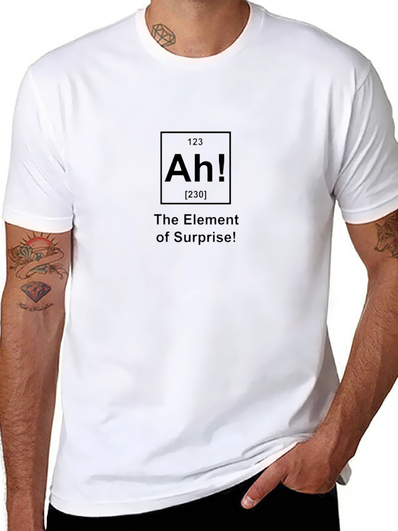 Surprise Element T-Shirt - Funny Chemistry Tee