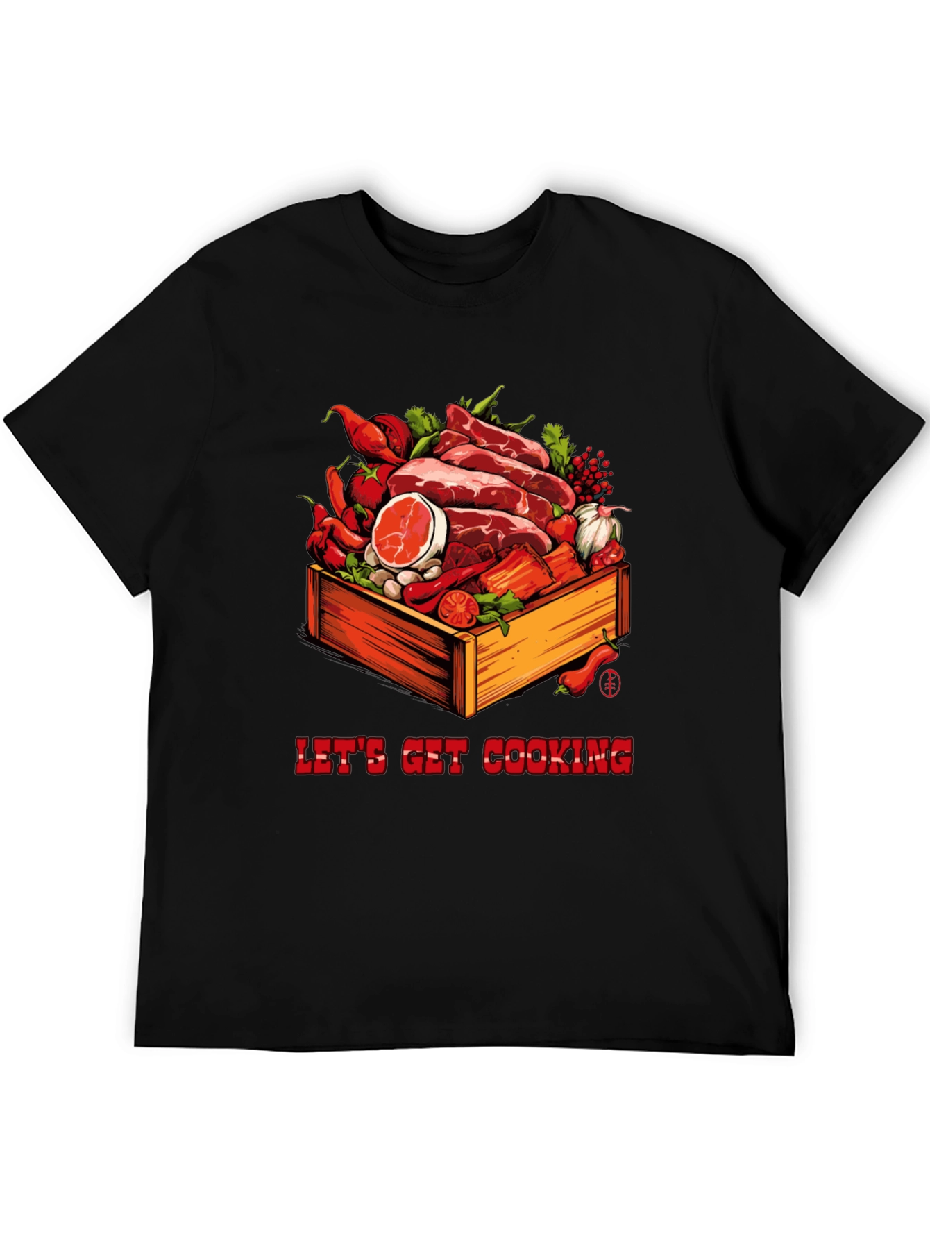 Lets Get Cooking Graphic T-Shirt