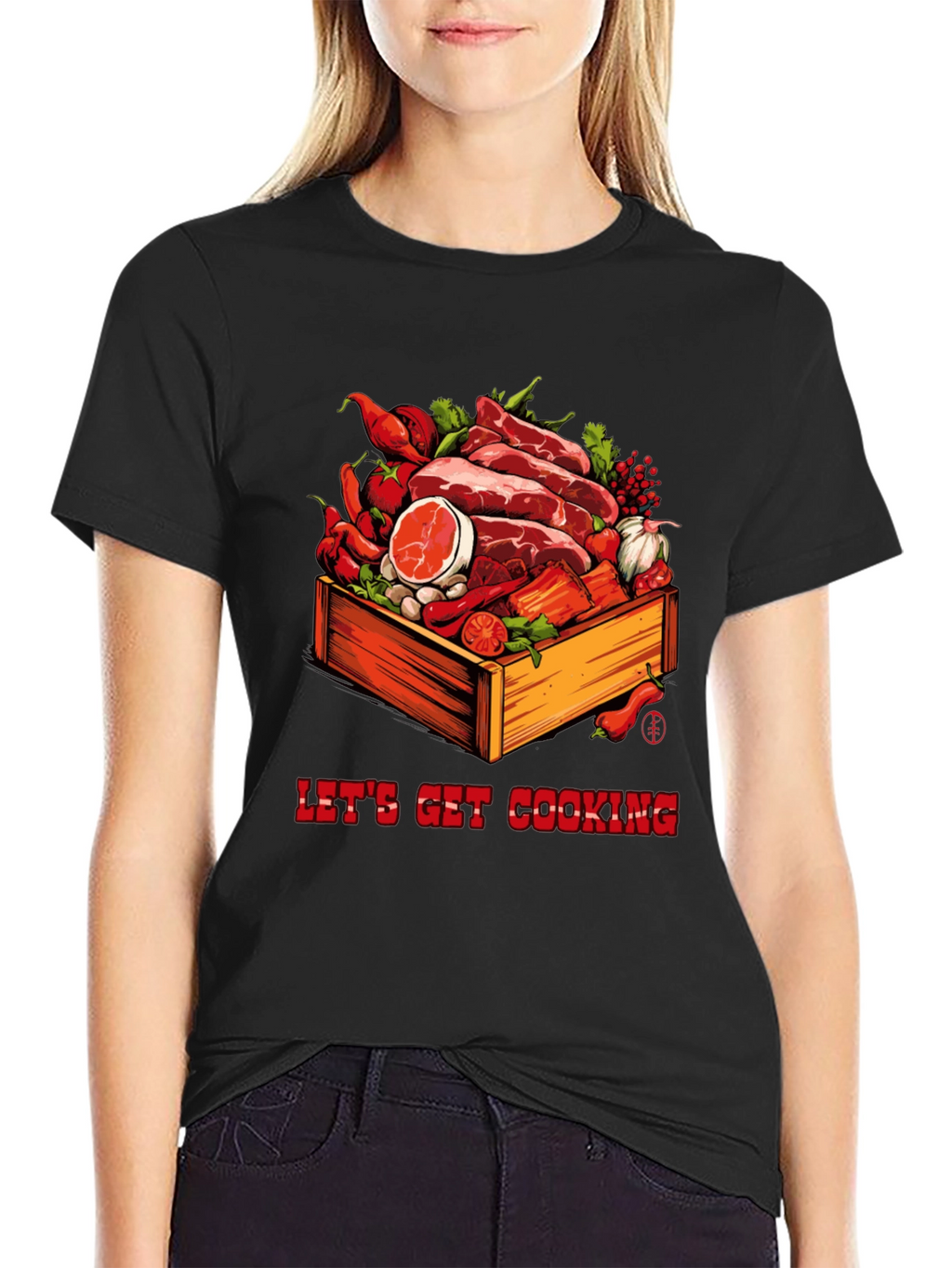 Lets Get Cooking Graphic T-Shirt